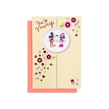 Hallmark Mother's Day Card - Disney Mickey Mouse and Minnie Mouse