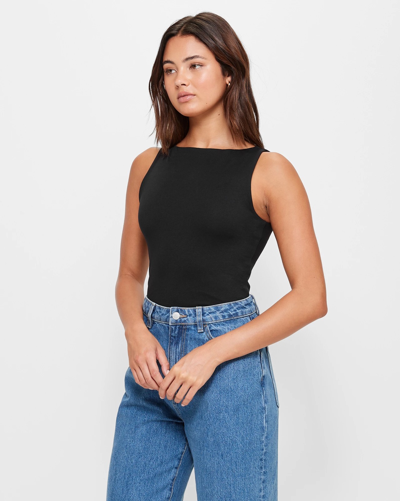 Double Layer Boat Neck Tank Top - Lily Loves | Target Australia