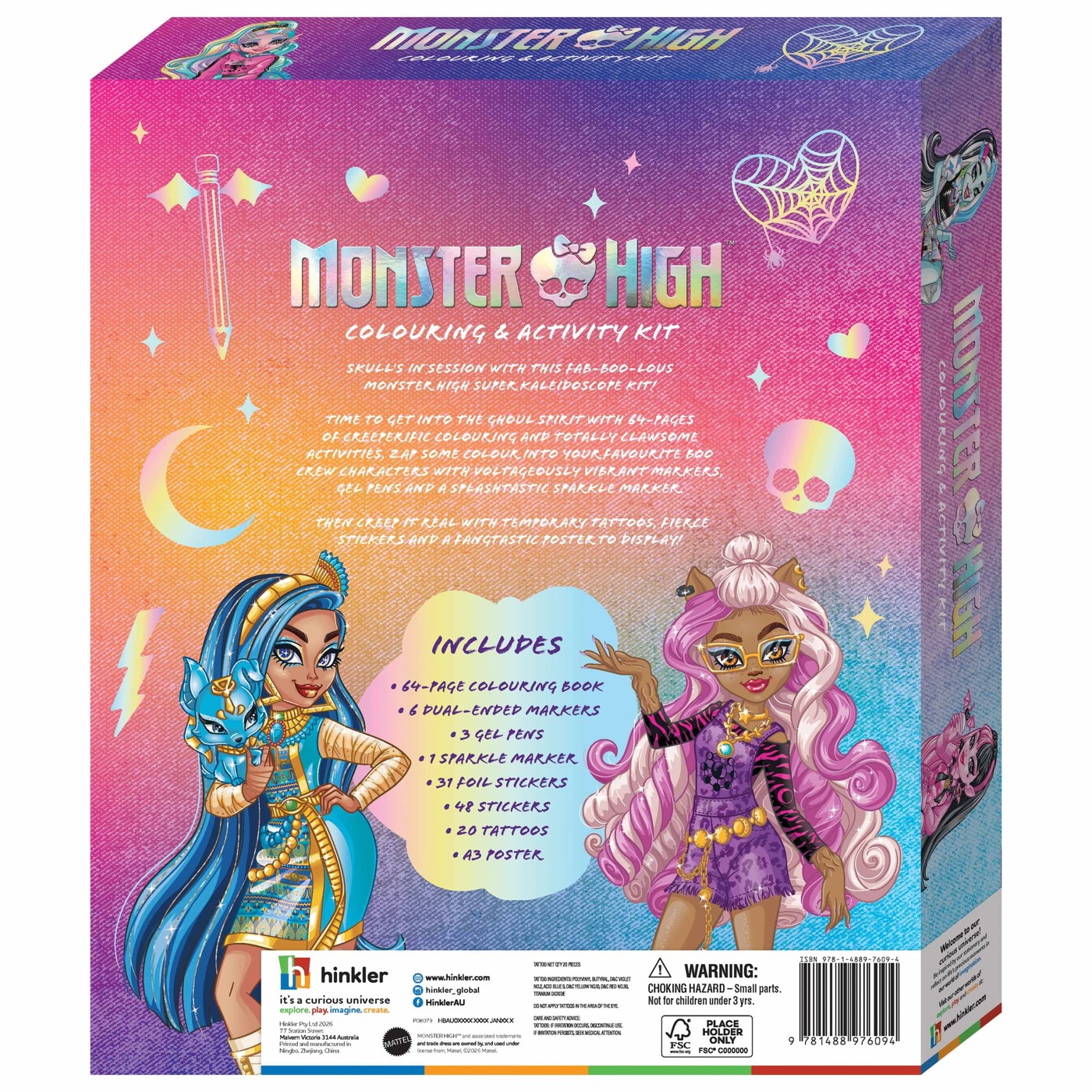Kaleidoscope Monster High Colouring and Activity Kit - Book 2 of 6