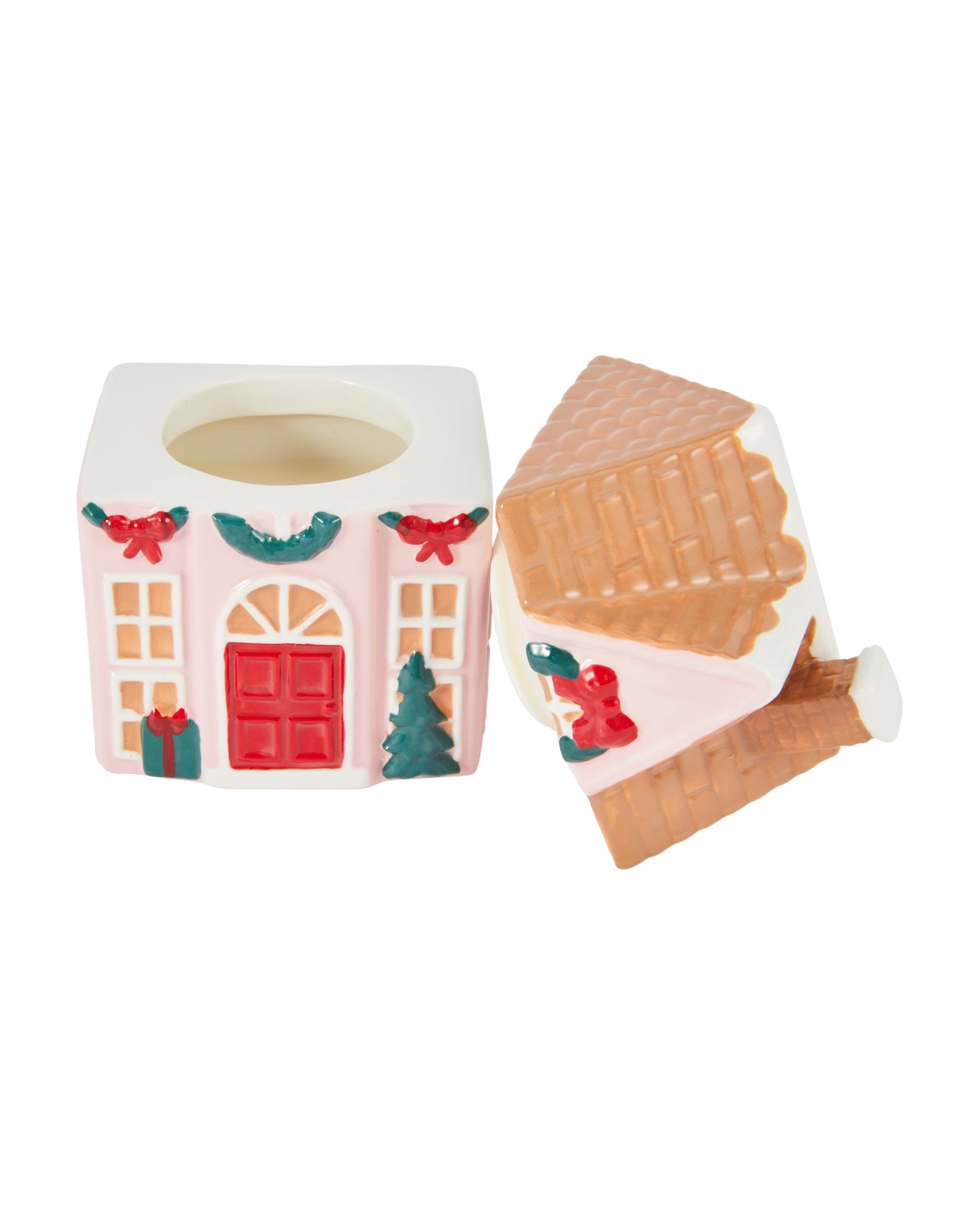 Anko Christmas Gingerbread House Ceramic Candle 3 of 6