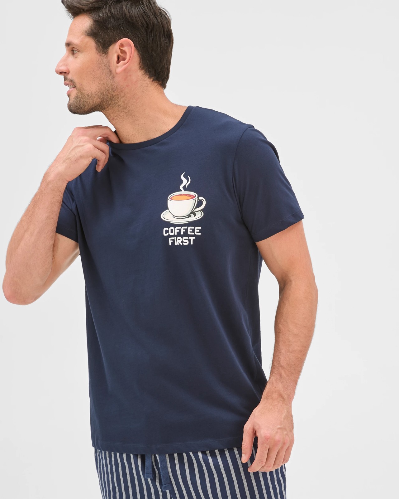 T-Shirt and Shorts Pyjama Set 3 of 5
