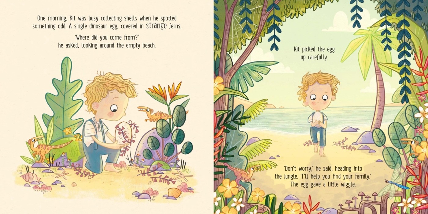 The Lost Dino Egg by Em Bruce - Book 2 of 2