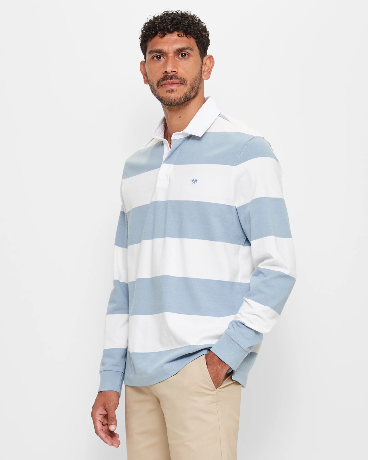 Rugby Striped Polo Shirt | Target Australia