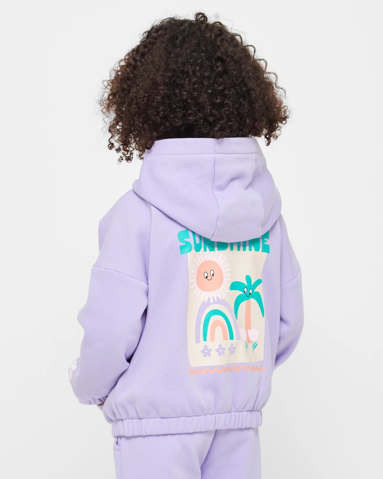 Zip Thru Print Hoodie 3 of 5