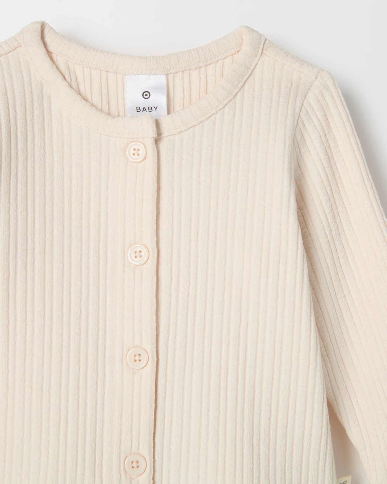 Baby Rib Cardigan and Pants Set 5 of 6