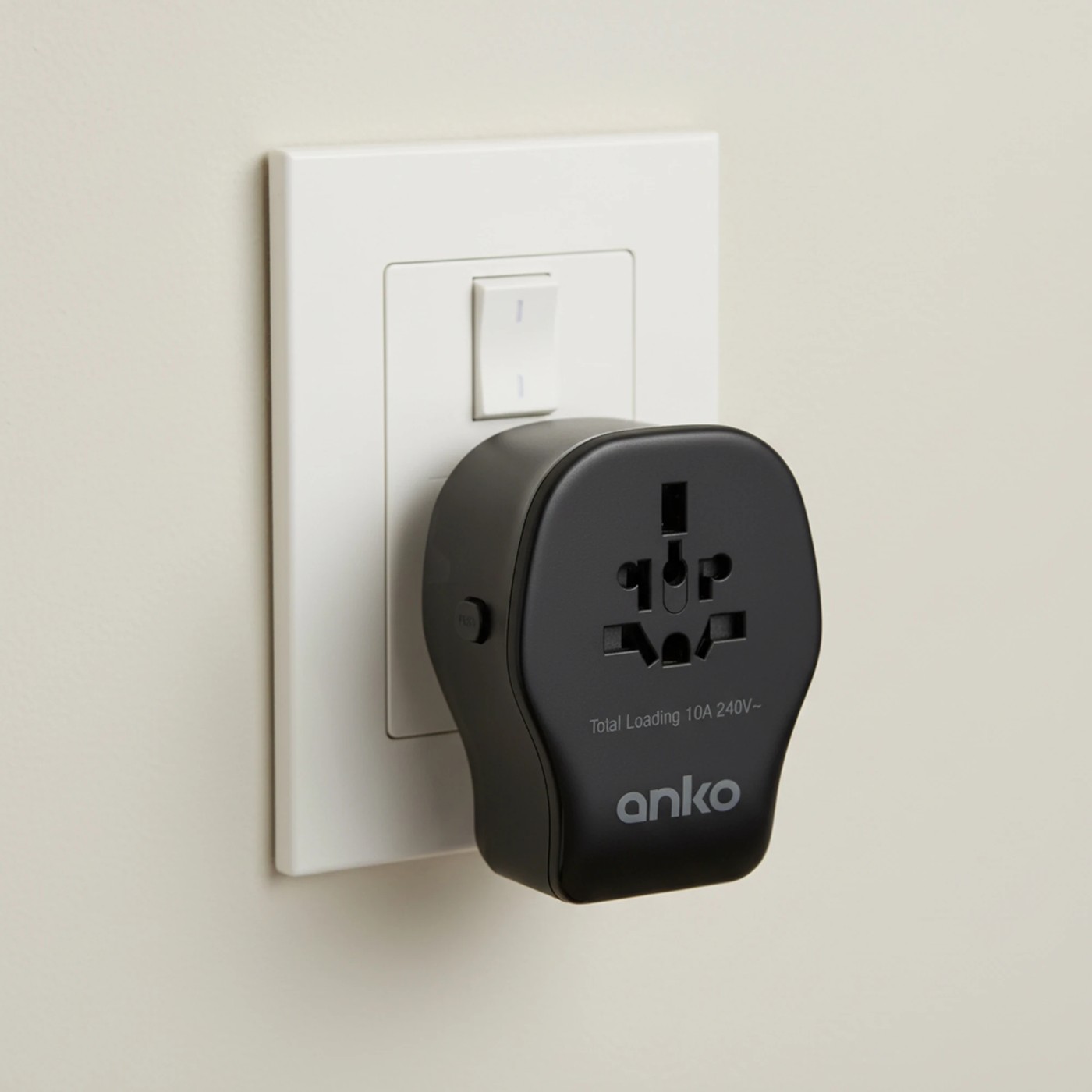 Anko Universal Multi-Plug Travel Adaptor - Black 4 of 4