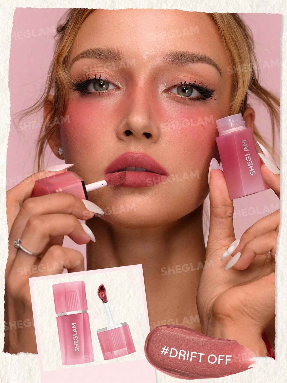 SHEGLAM Air Plush Lip & Cheek Cream - Drift Off 3 of 6