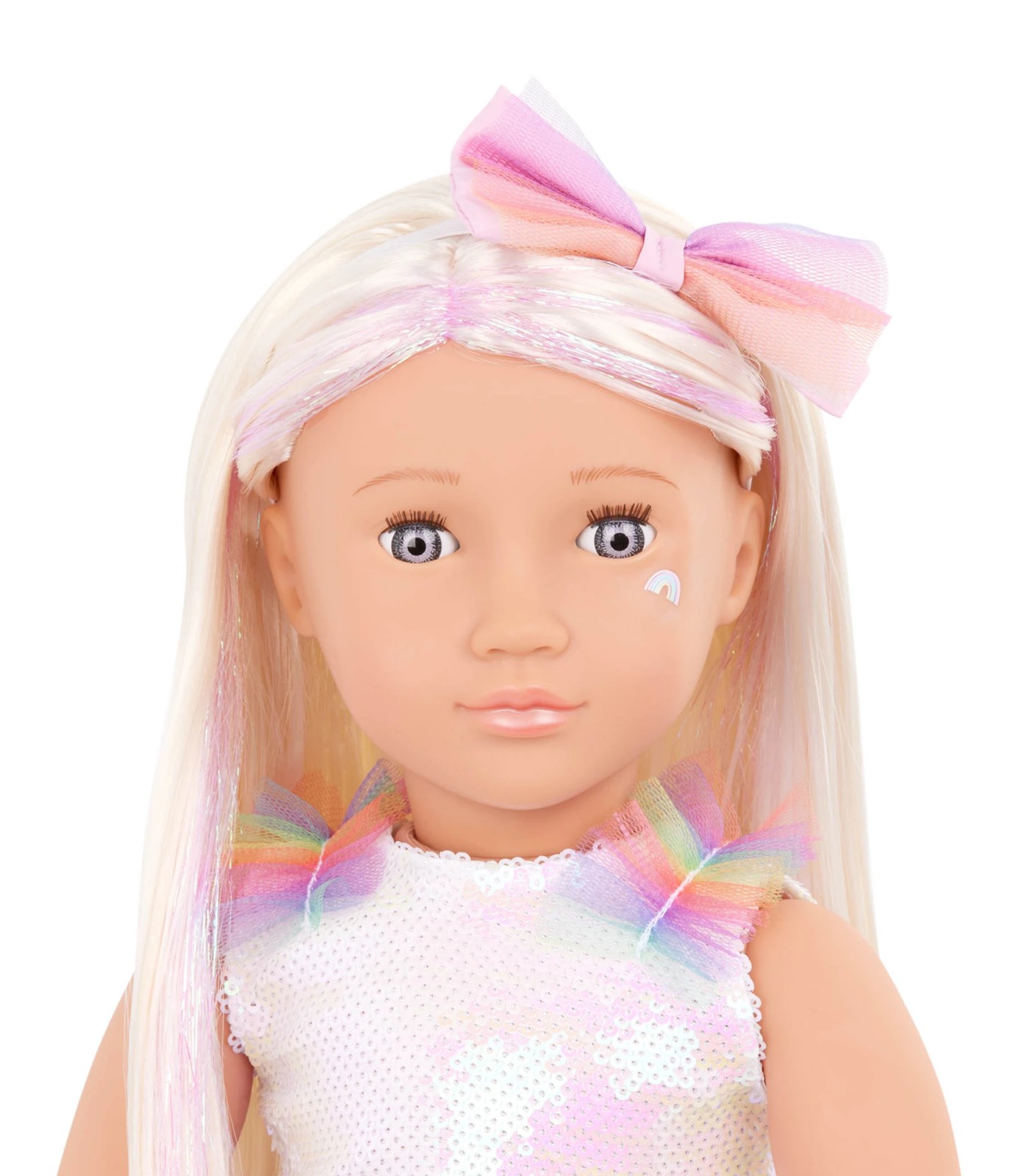 Our Generation Iris 18-inch Fashion Doll in Rainbow Outfit | Target ...