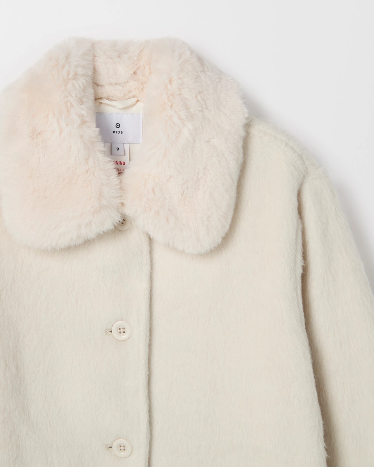 Longline Faux Fur Collar Coat 6 of 6