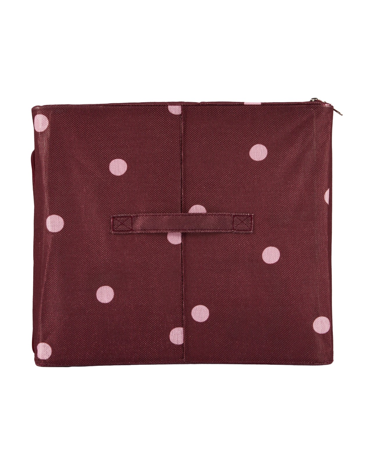 Anko Linen Look Collapsible Box with Window - Large - Polka Dot 3 of 6
