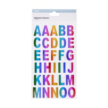 Alphabet Stickers - Anko