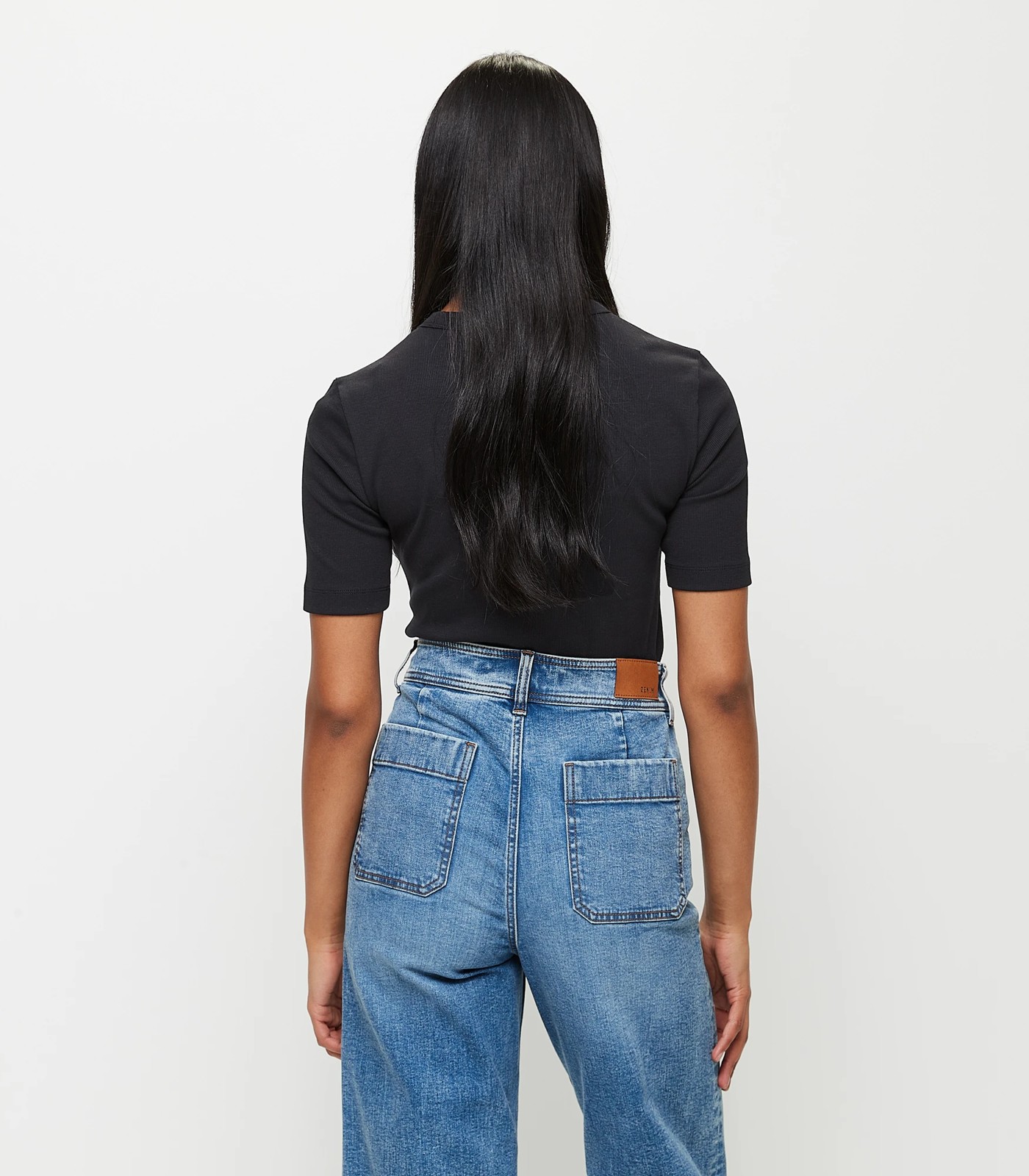 Australian Cotton Rib Layer T-Shirt | Target Australia