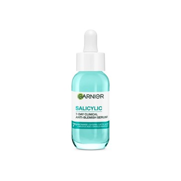 Garnier Salicylic Anti-Blemish Serum 30ml - Niacinamide, Glycerin, Lactic Acid, Salicylic Acid and Centella Asiatica