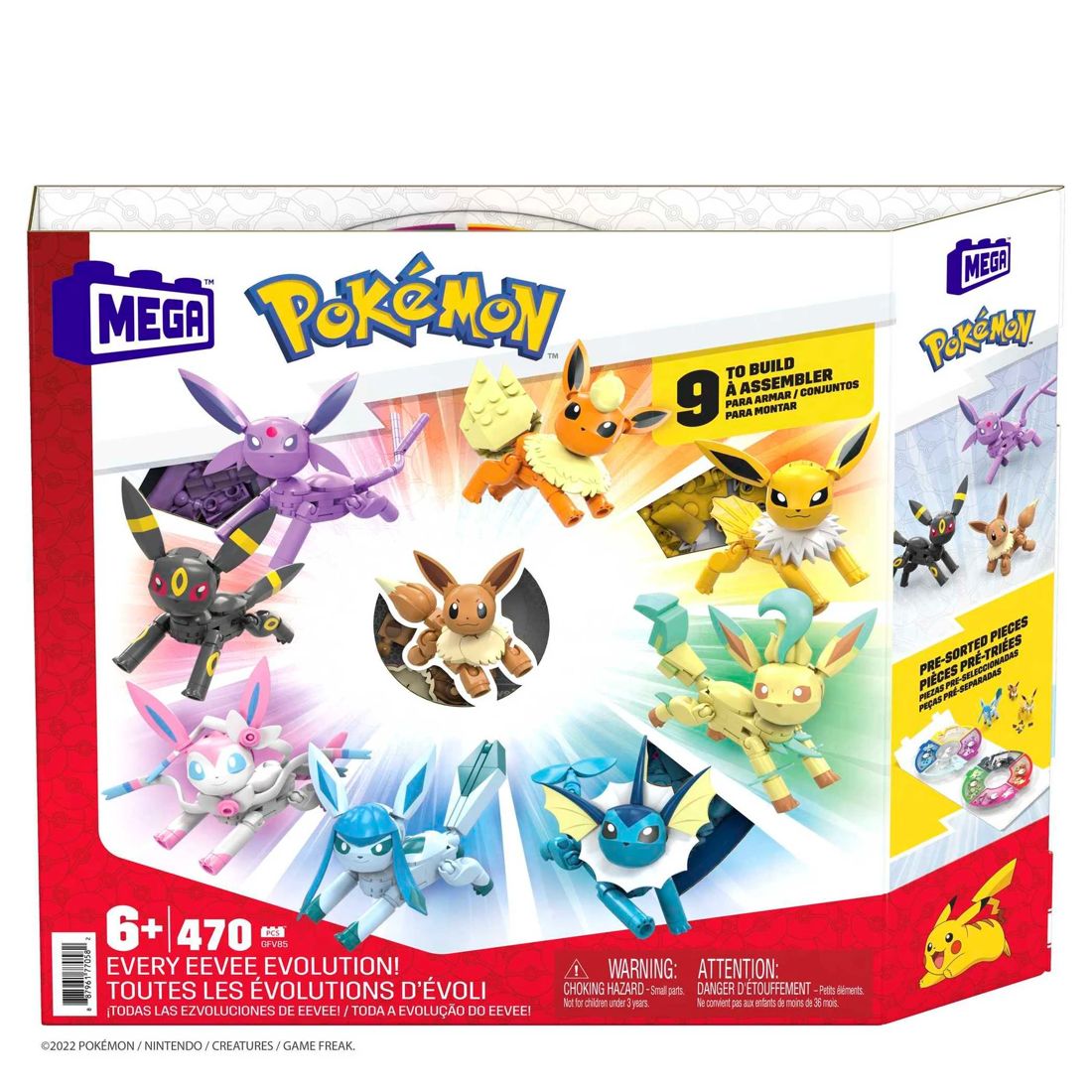 Mega Construx Pokemon Every Eevee Evolution! | Target Australia