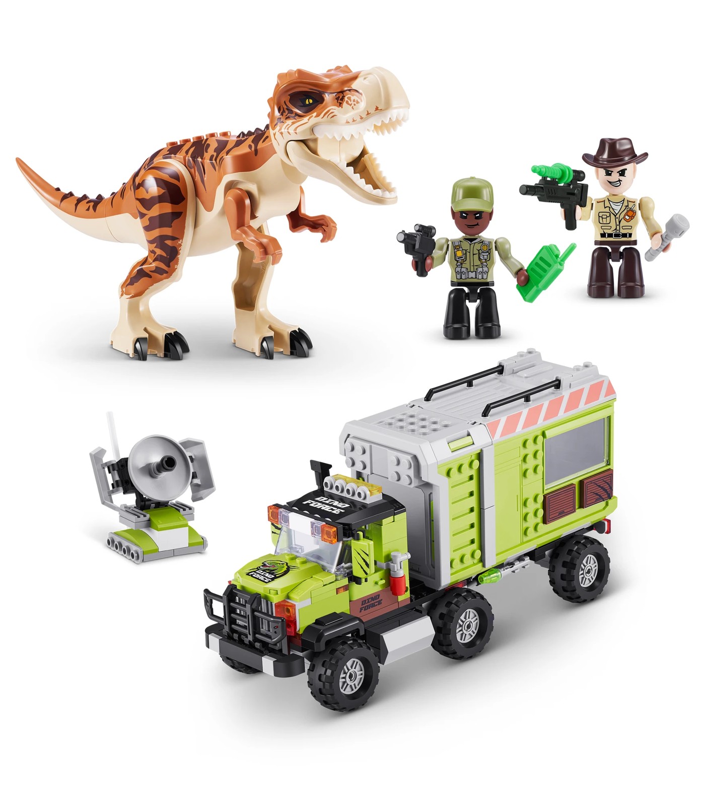 Max Dino Adventure T-Rex Attack (304 pieces) | Target Australia