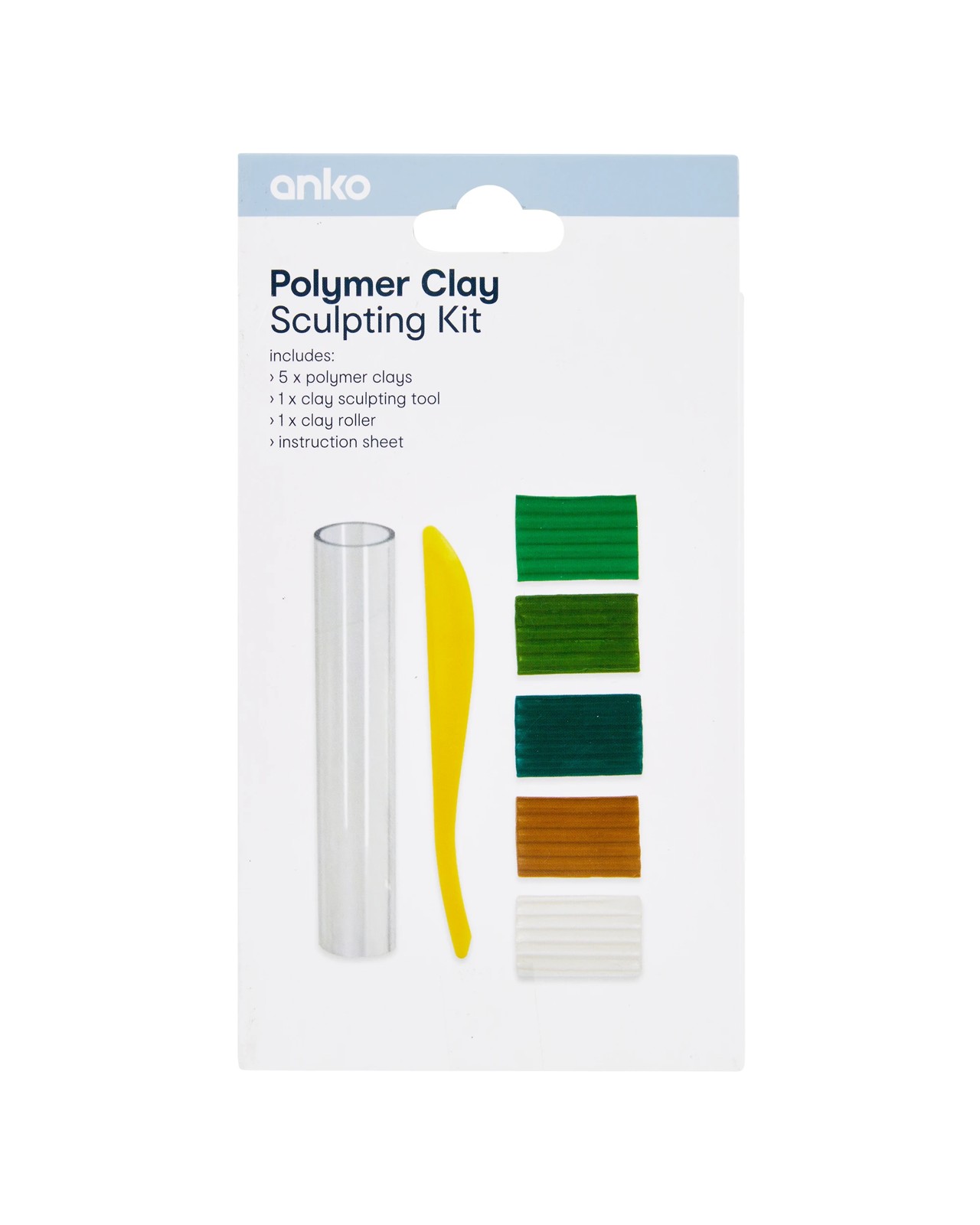 Anko Polymer Clay Sculpting Kit - Plants 3 of 3