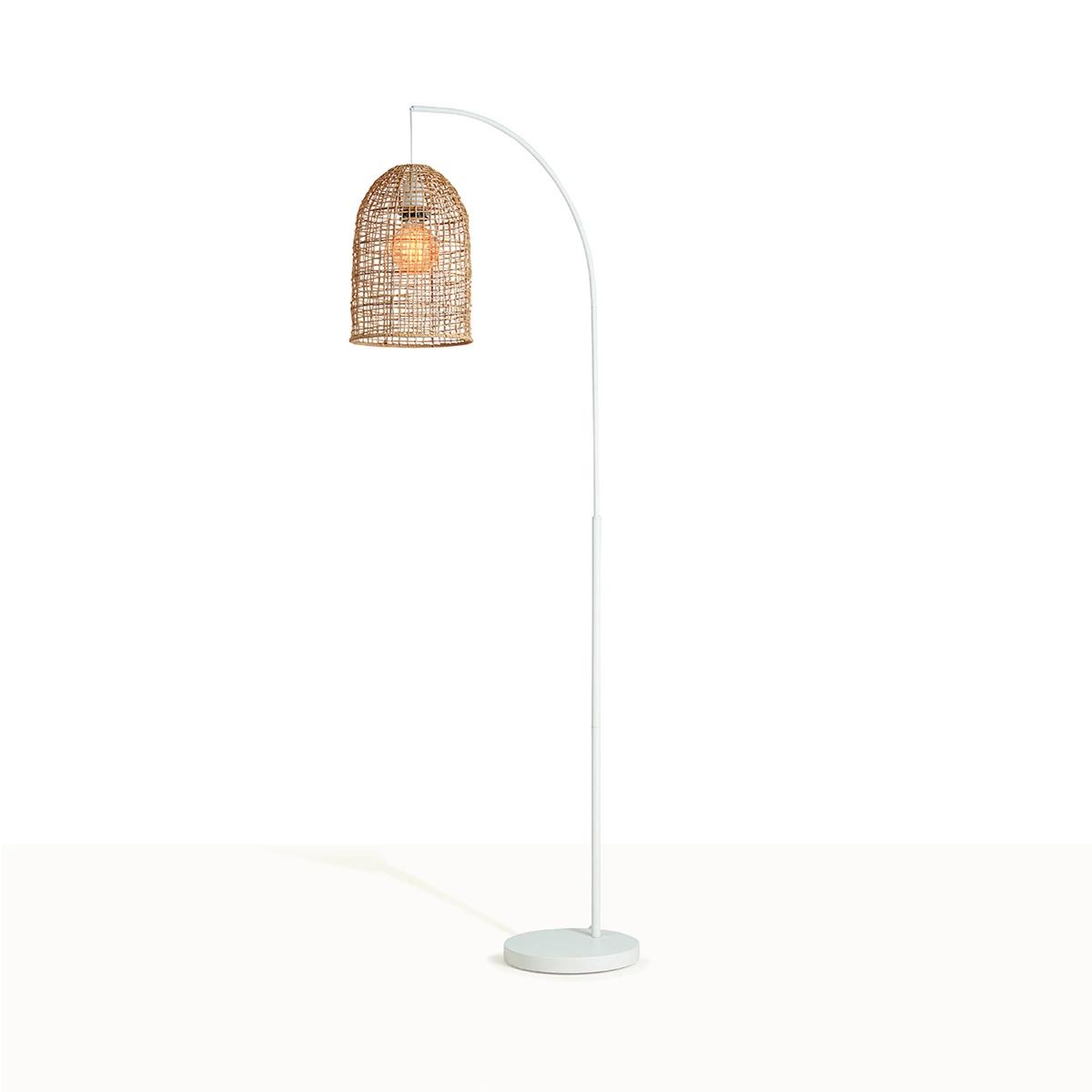 Kmart rattan table store lamp