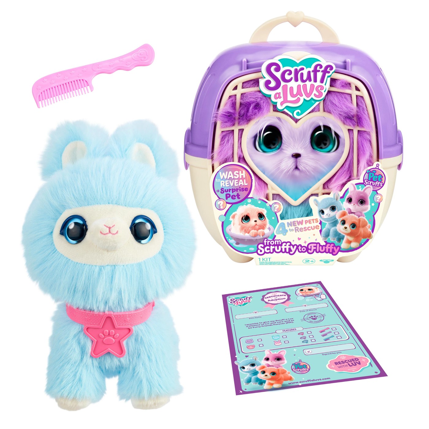 ScruffaLuvs Pet Scruffs Colors Single Pack - Assorted 2 of 6