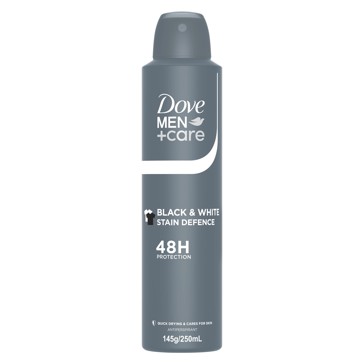 Dove Men+ Care Antiperspirant Black & White Stain Defense Deodorant