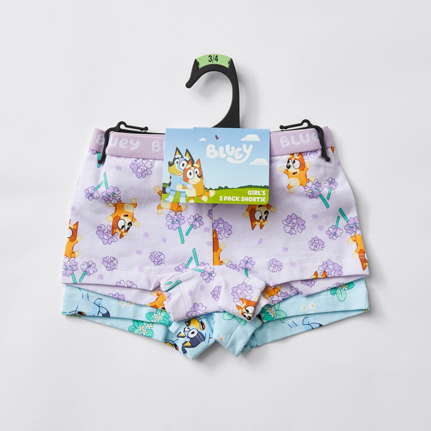 Bluey 2 Pack Girls Shortie 5 of 5