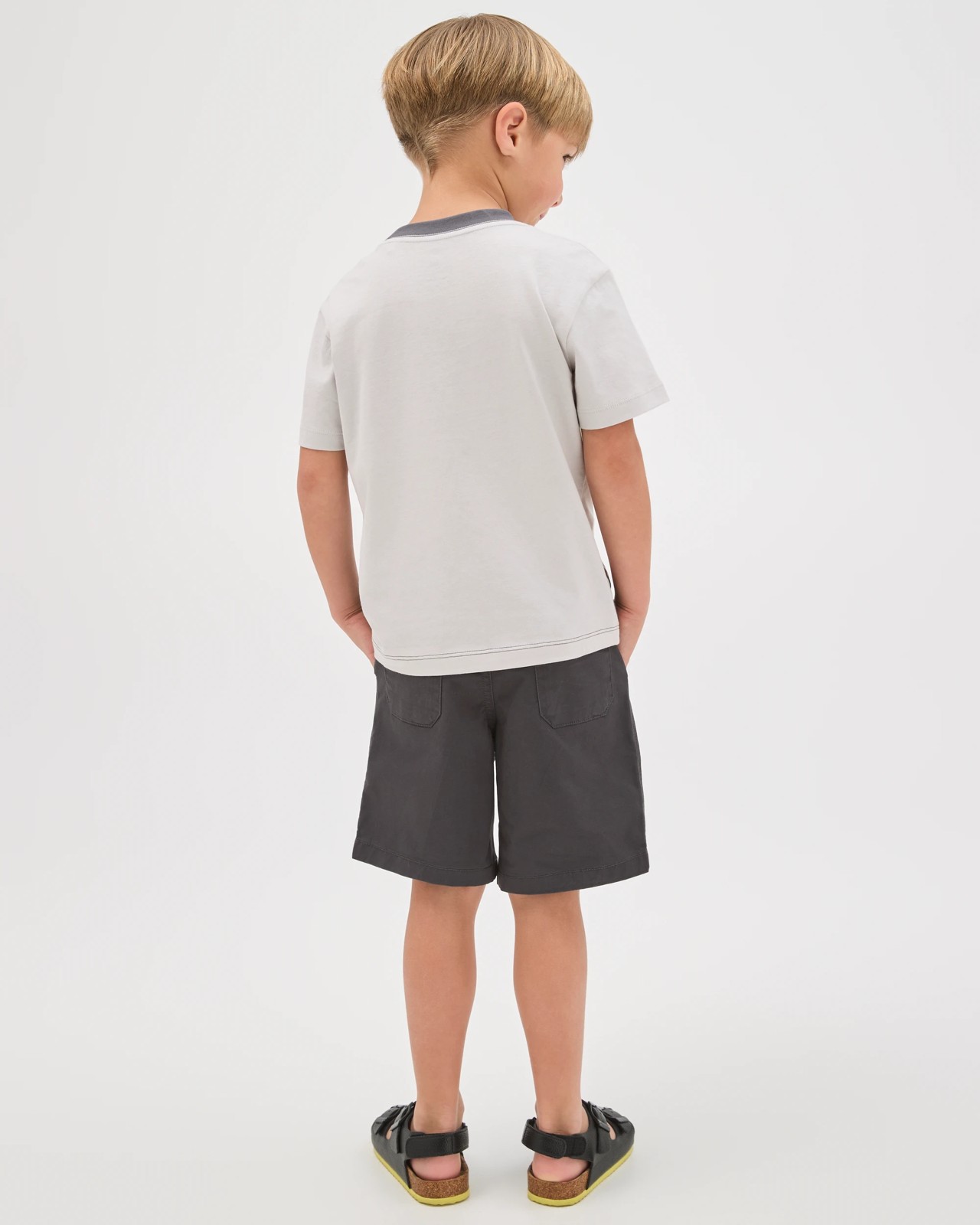 Australian Cotton Short Sleeve T-Shirt - Charcoal 4 of 6
