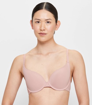 Target Encased BCI Cotton T-Shirt Bra - Pink