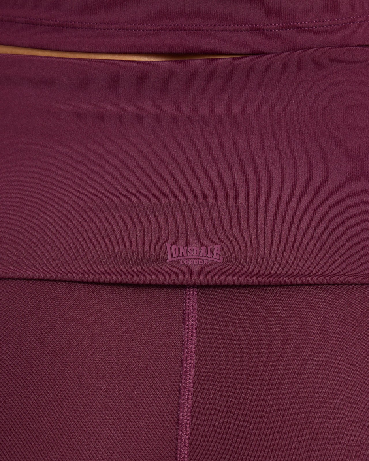 Lonsdale London Define Flare Leggings - Plum 4 of 5