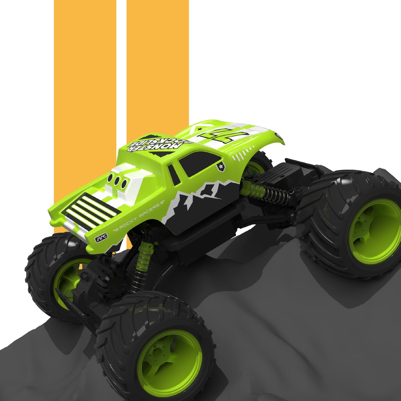 Sharper image rc all terrain monster shop rockslide