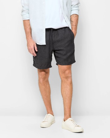European Linen Shorts