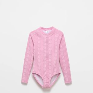 Long Sleeve Textured Swim Surfsuit product image