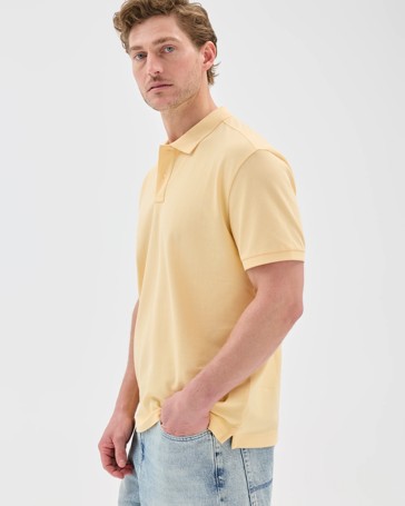 Australian Cotton Short Sleeve Polo Top