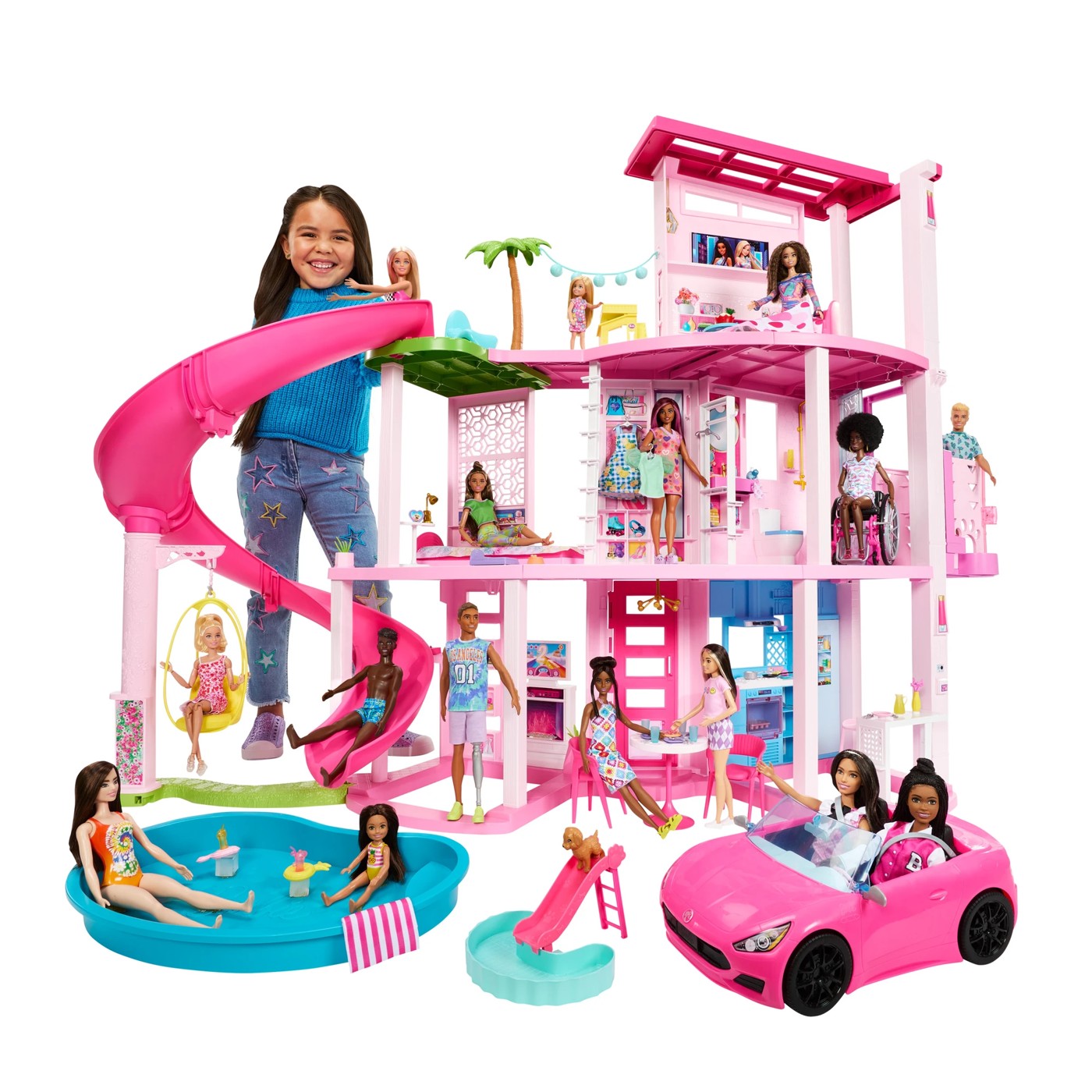 Barbie Dreamhouse Pool Party Doll House