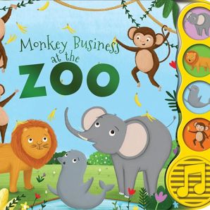 Monkey Business at the Zoo - Book
