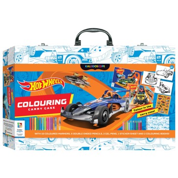 Hot Wheels Colouring Carry Case