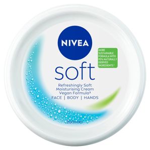 Nivea Soft Moisturising Cream 200ml - Vitamin E & Jojoba Oil product image
