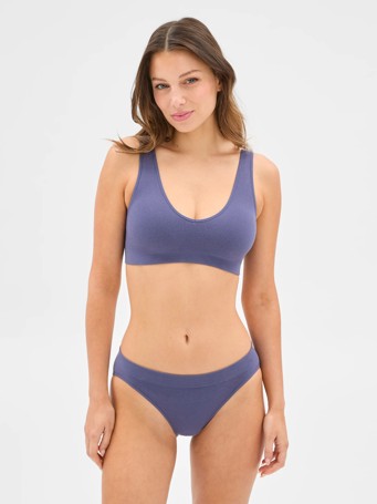Womens Bamboo Rib Bikini Briefs
