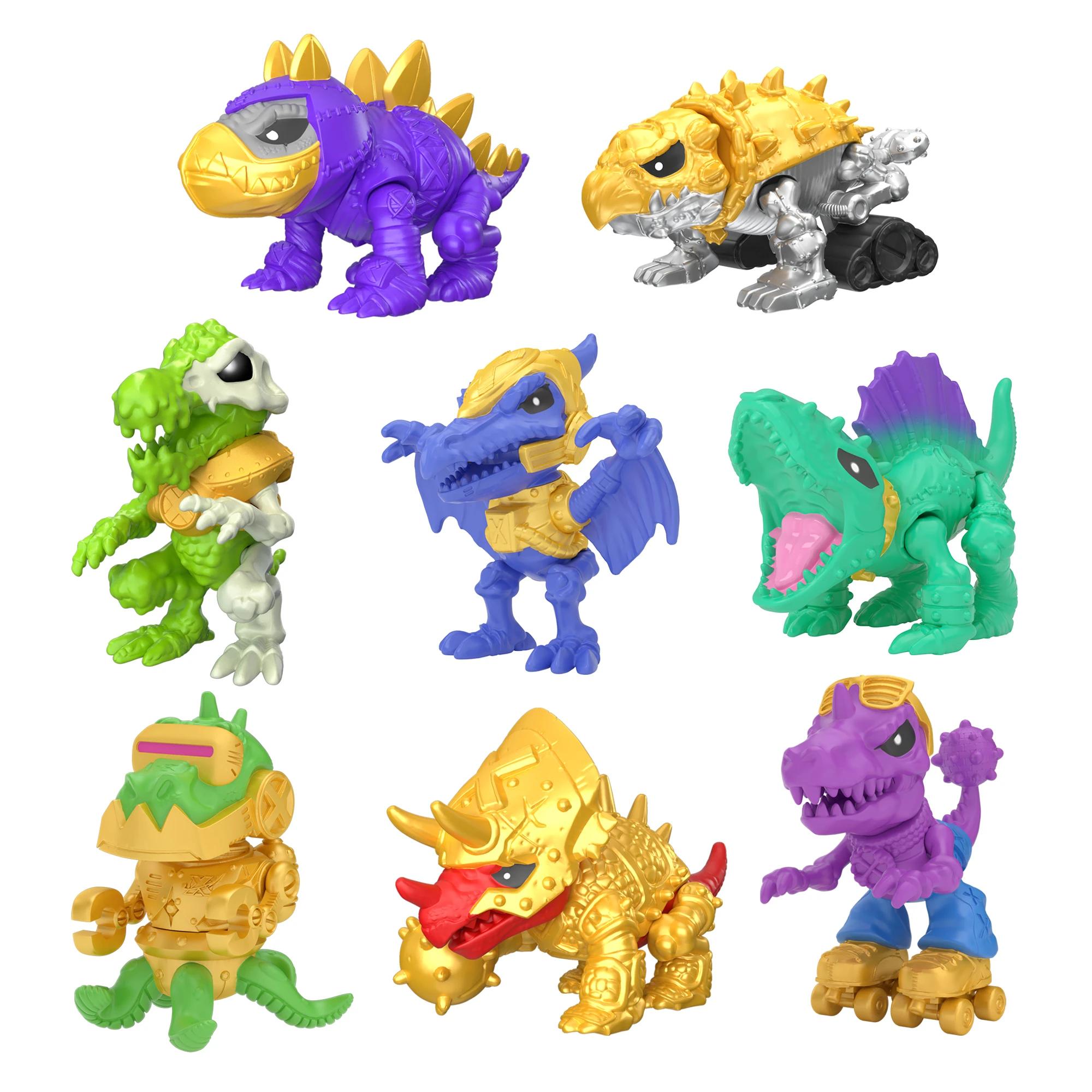 Treasure X Dino Gold Single Pack - Mini Dinosaur Dig Kit With Real Gold Treasure