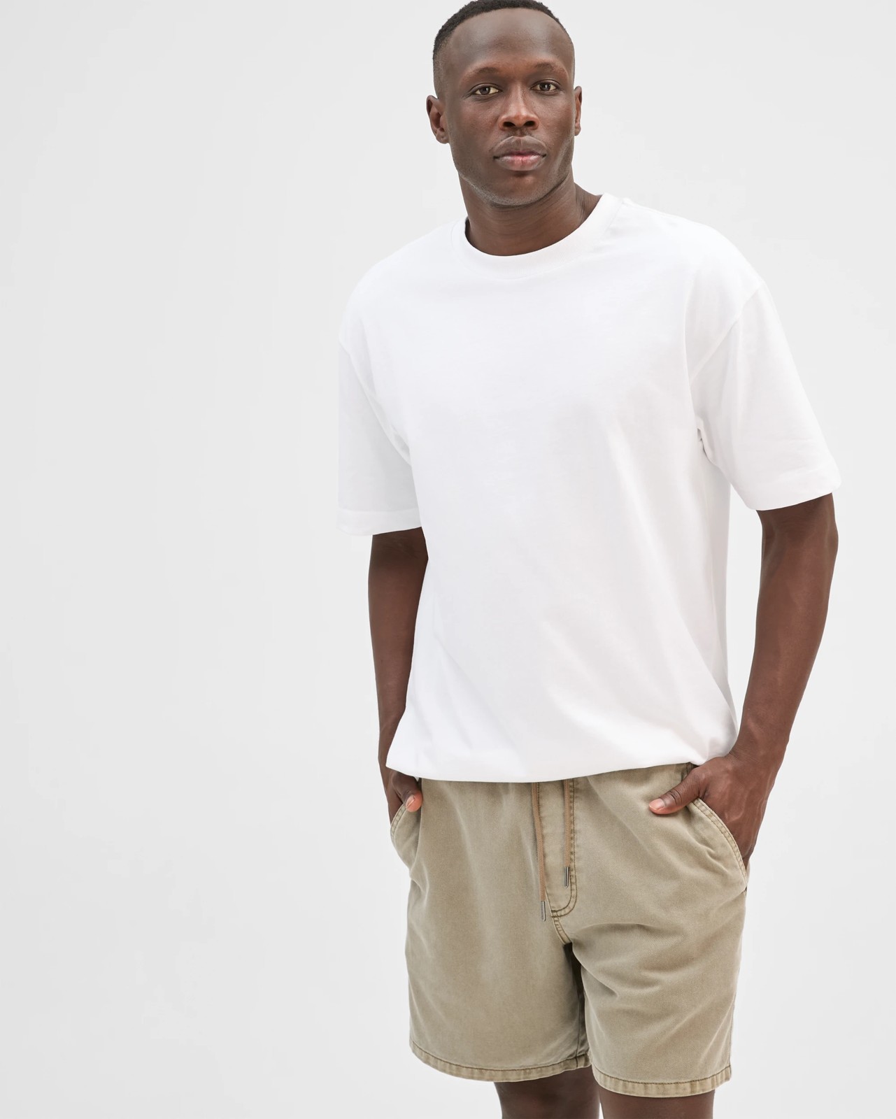 Commons Australian Cotton Twill Volley Shorts - Capers 4 of 6