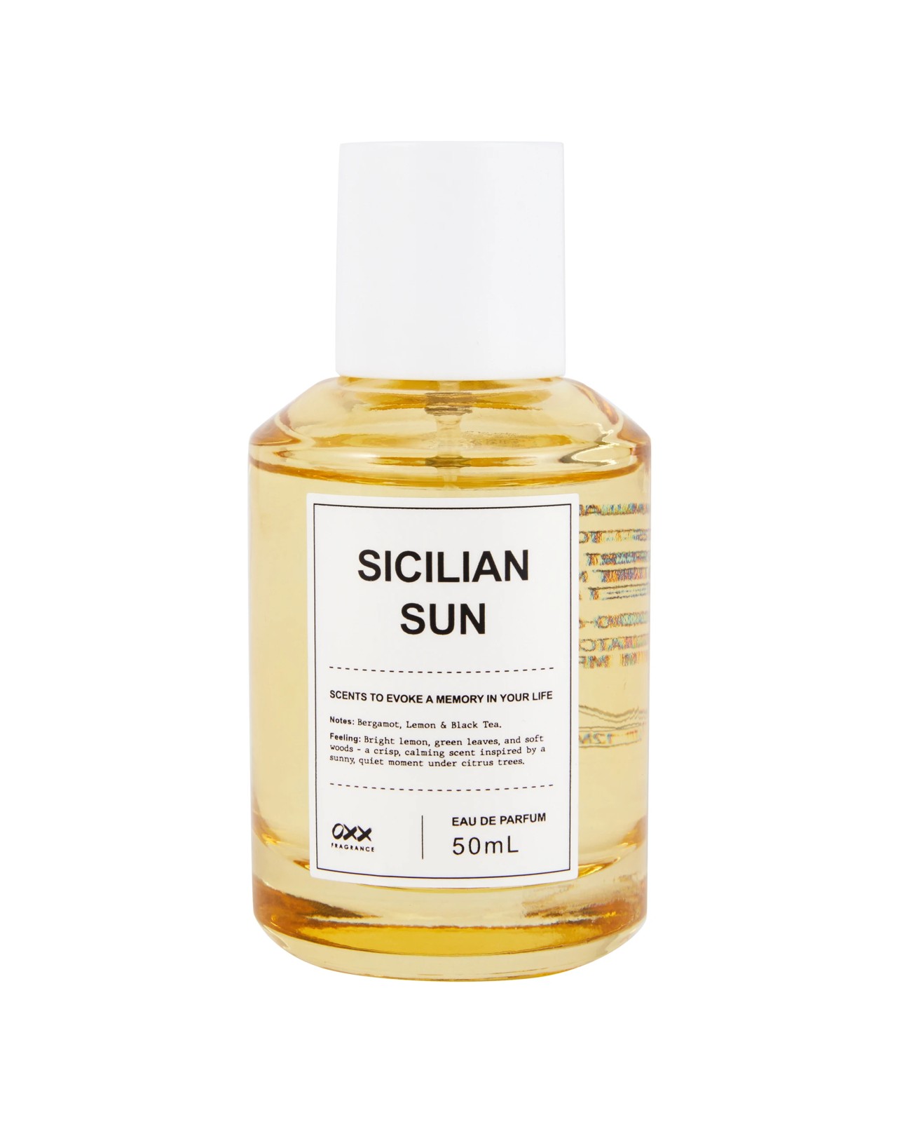 OXX Fragrance Sicilian Sun Eau De Parfum 50ml, Bergamot - Lemon and Black Tea 2 of 6
