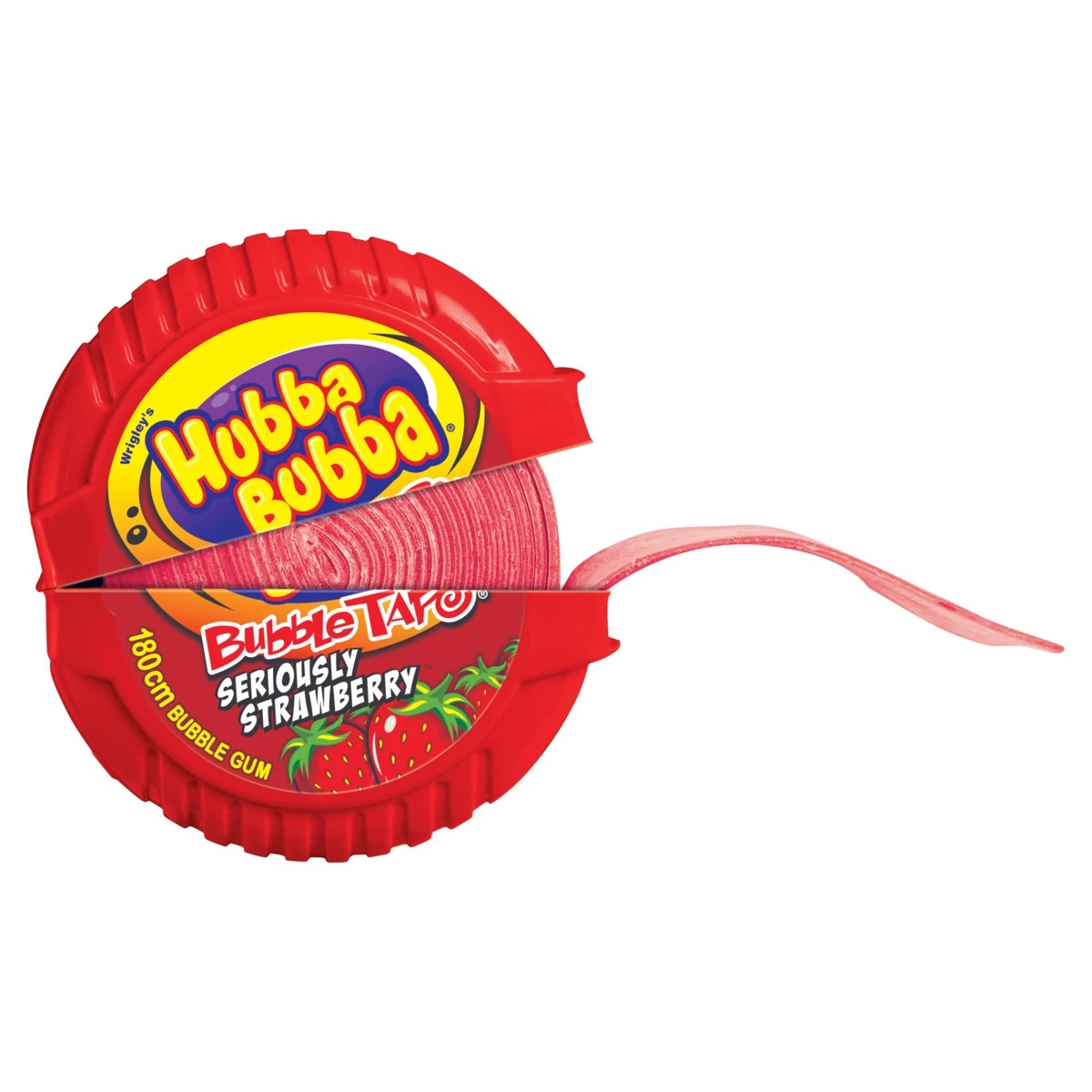 Hubba Bubba Gum Tape Strawberry 56g 2 of 3
