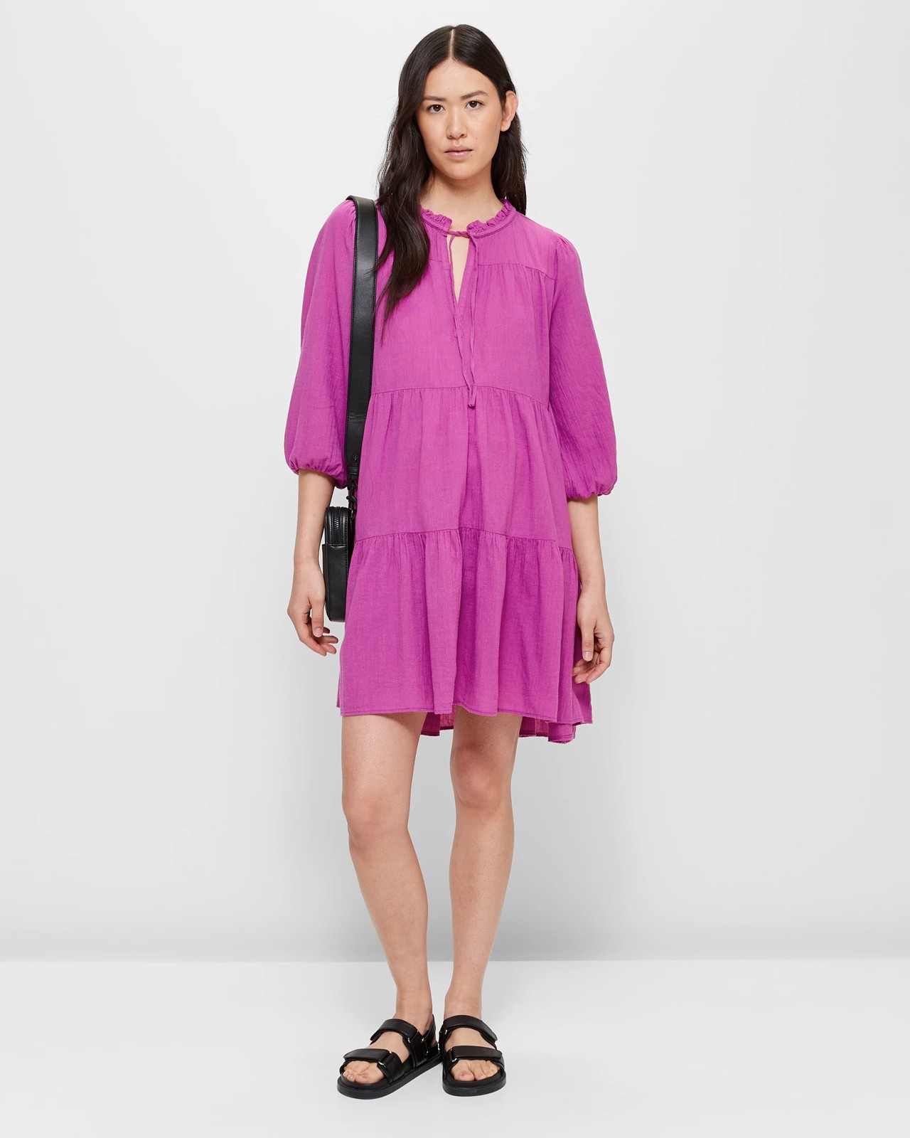 Long Sleeve Smock Dress | Target Australia