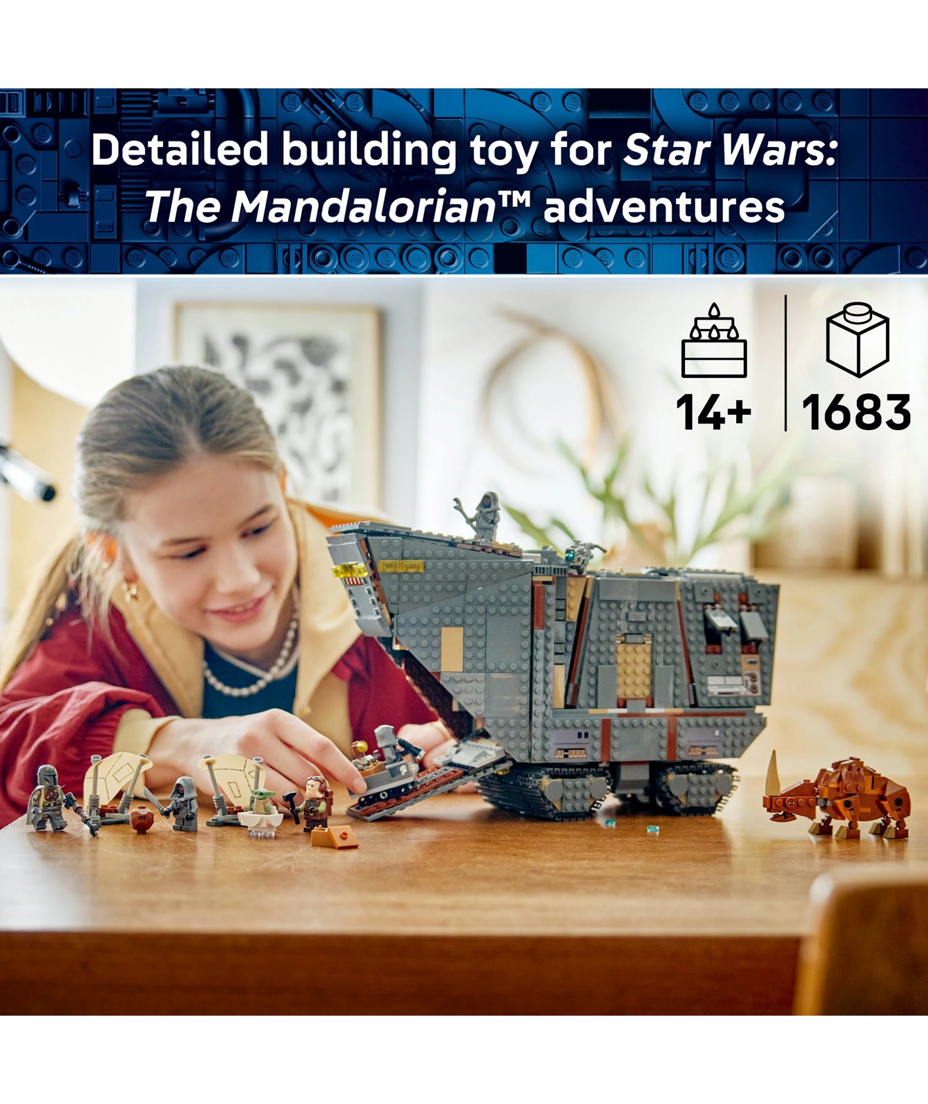 LEGO® Star Wars TM Offworld Sandcrawler™ and Mudhorn 75453 2 of 5