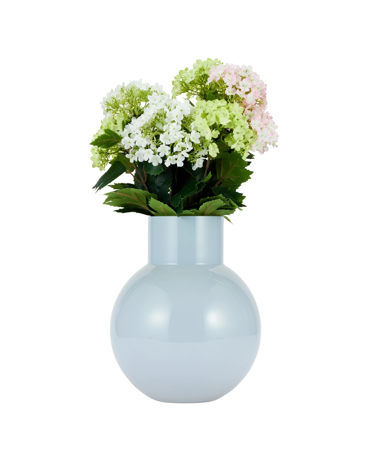 Anko Blue Tiered Rounded Glass Vase 2 of 4