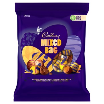 Cadbury Mixed Eggs Bag 545g