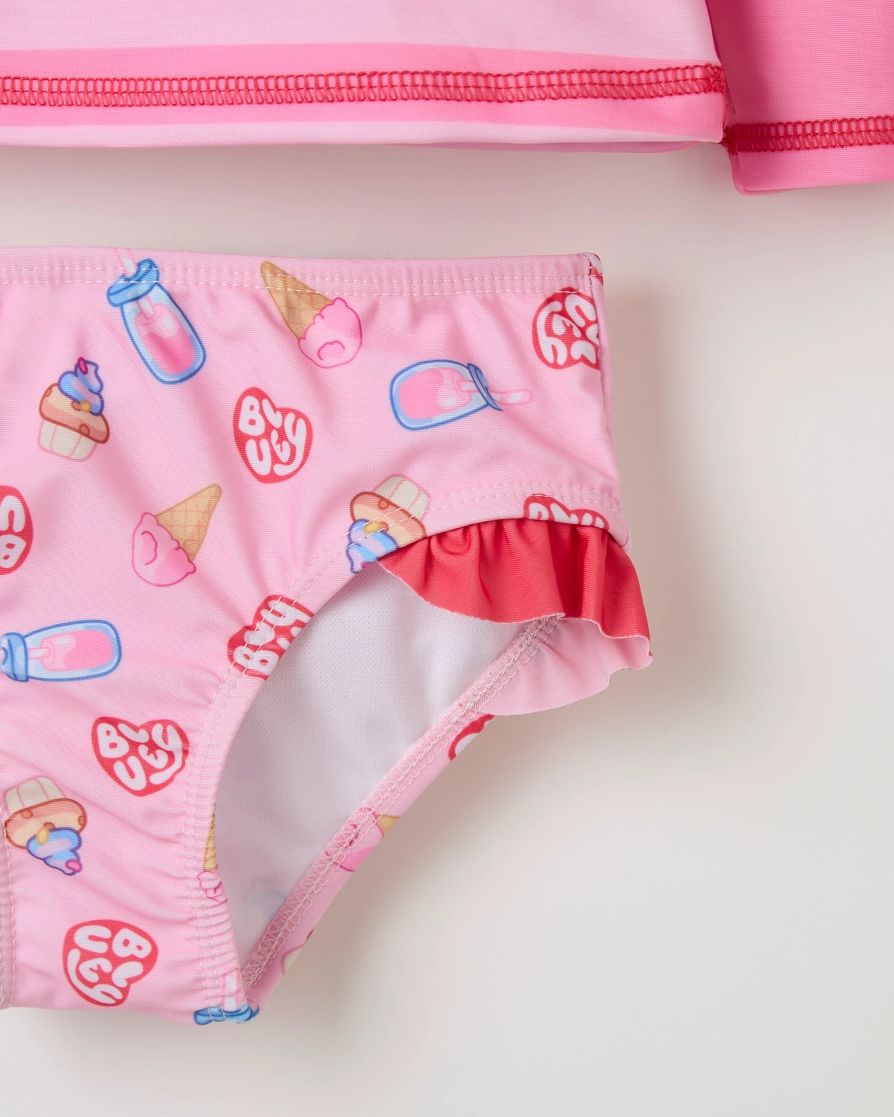 Bluey Swim Long Sleeve Rash Set 3 of 3