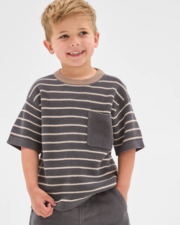 Australian Cotton Knit T-Shirt