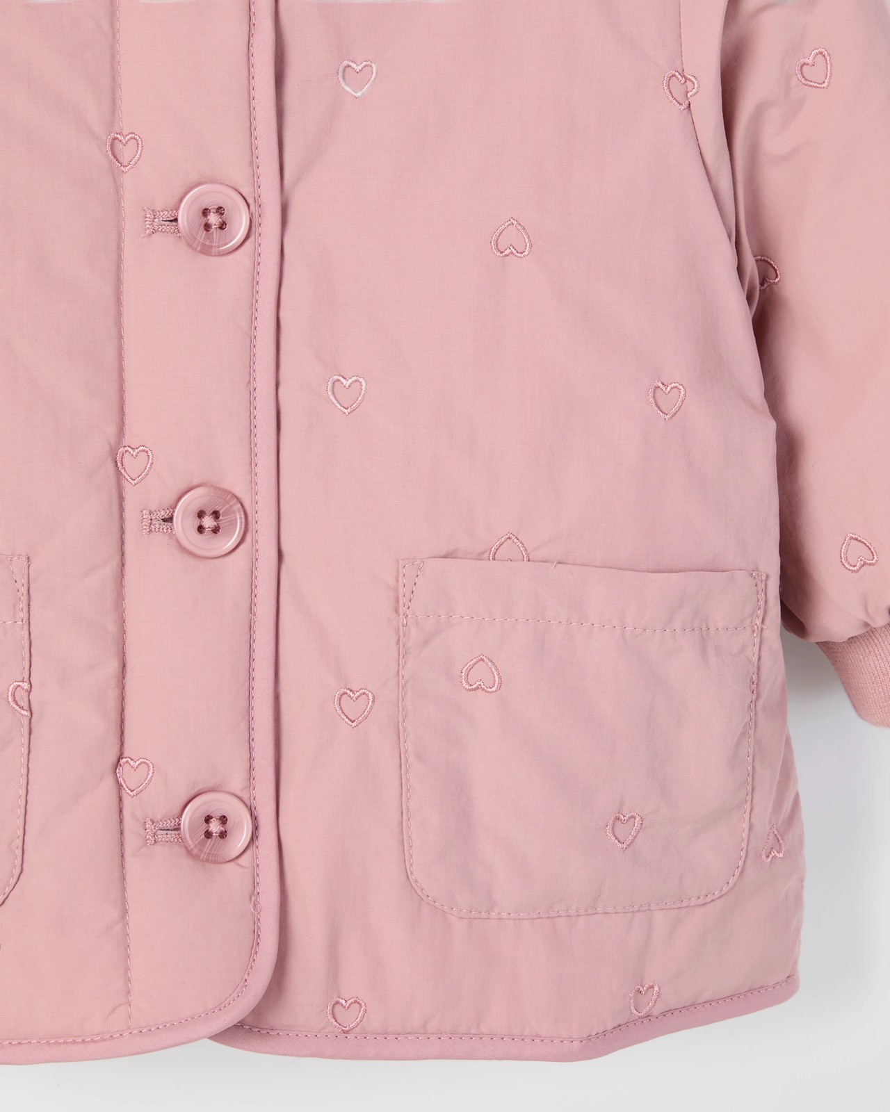 Baby Long Sleeve Embroidered Jacket 2 of 2