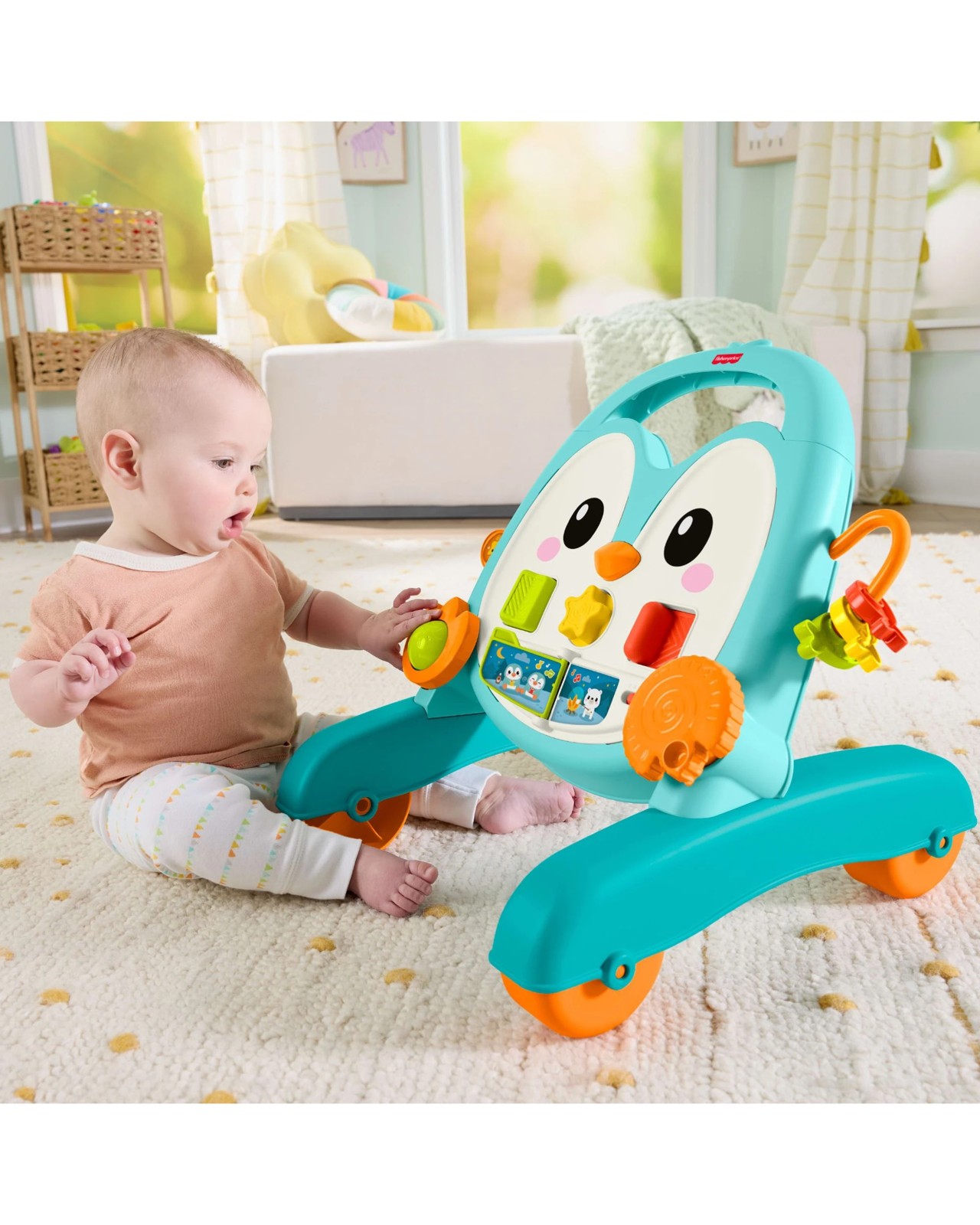 Fisher-Price 2-in-1 Musical Penguin Activity Walker 4 of 5