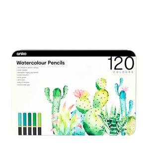 Anko 120 Pack Watercolour Pencils