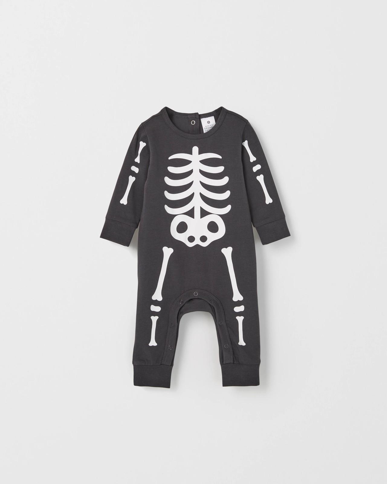 Baby Organic Cotton Novelty Footless Coverall 5 of 5